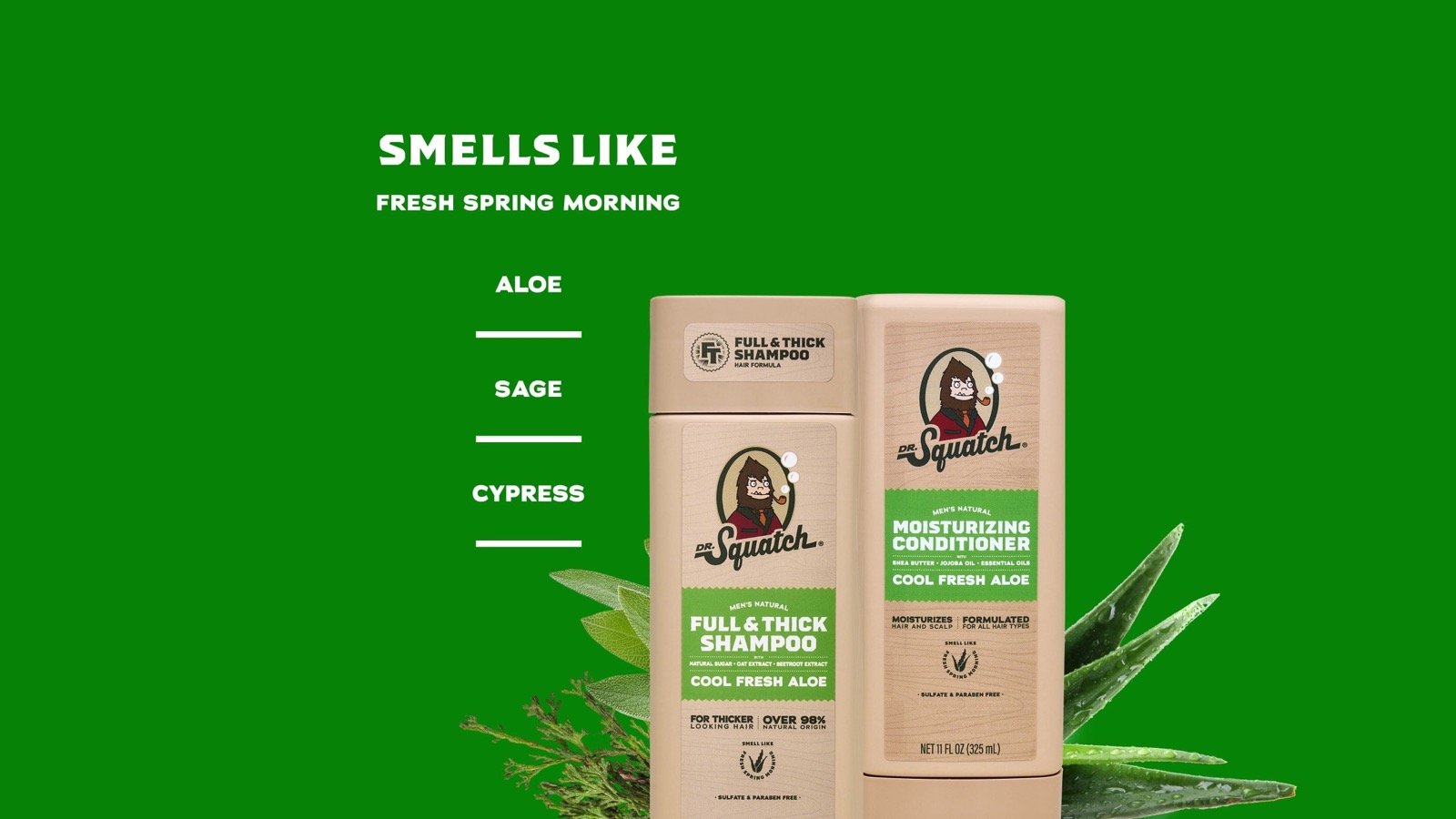 Cool Fresh Aloe shampoo and conditioner